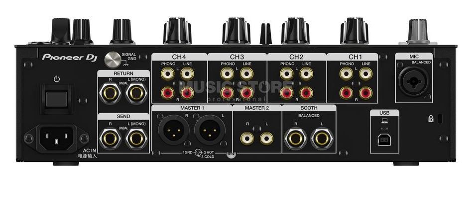 mixer back side